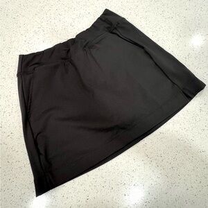 VOGO Athletica Black Performance Skort with Built-In Shorts large